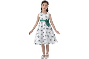 Cichic Girls' Party Dress 2-10 Years Flower Wedding Dress Elegant Formal Dress