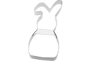 Birkmann, Plätzchen-Ausstechform Hase mit Schlappohr, 19,5 cm, Edelstahl, hochwertige Qualität