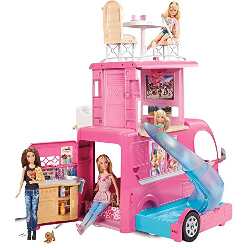 Price comparison product image Barbie Pop Up Camper With Accessories