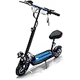 E10-scooter for Adult Foldable Speedy with LED Light and 50Km Mileage 800Watts Full Foldable 48V 10Ah Improved (1000wh) 50Km Speed Include Anti-Theft RC and Free vest, helmet and lock