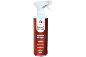 IRONTEK LUBRIFIANTS HAUTE QUALITE Décapant Rouille en Gel Spray 500 ML - IRONTEK | IT238 | Dissolvant Haute Efficacité | Dissout la Rouille Rapidement | Métaux Fer Acier | Anti-Rouille et Convertisseur de Rouille