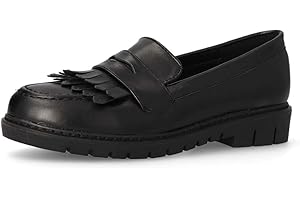 PEKE'S BY VANESSA PEKES Mocasín colegial Antifaz de niña PEK P3168 Negro