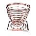 Covermason Exquisite Sponge Holder Makeup Egg Powder Puff Display Drying Stand Stencil Rack (Square Base, Rose Gold)