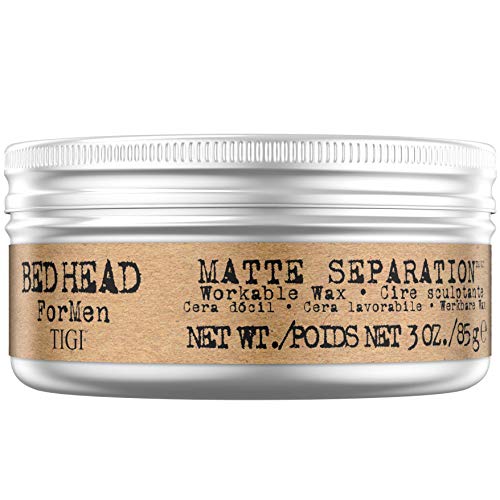 BED HEAD by TIGI for Men Matte Separation Workable Wax 85 g