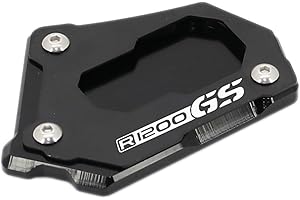 BROEL Prolunga cavalletto Laterale Moto per BMW per R1250GS per R 1200 GS LC ADV R1250GS per Adventure R 1250 GS Prolunga cavalletto Moto Prolunga cavalletto Laterale Cavalletto Laterale 2013-2020 (Color :