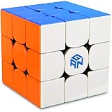 GAN 356 R S, Cube de Vitesse 3x3 356RS Cube Magique Puzzle Jouet Cadeau (Stickerless)