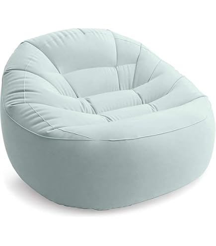 Poltrona A Sacco Square XL 120x160 Cm - Fodera In PVC Esterna, Lavabile, Colore Turchese - Foto 11