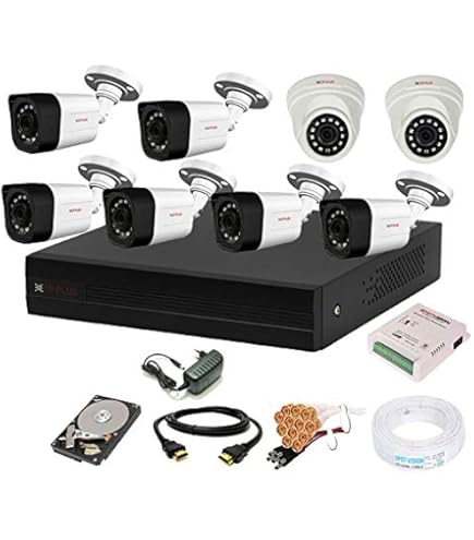 Amazon.in: Buy Q-See Surveillance System QC968-6DX-2, 8-Channel HD