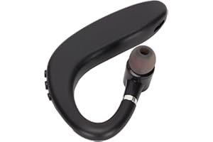 Annadue Wireless Headset,Single Ear Bluetooth 5.2 Headset with Mic,Dual Noise Reduction System,IPX6 Waterproof Bluetooth Earpiece for Sports,Running,Driving,Business,Office