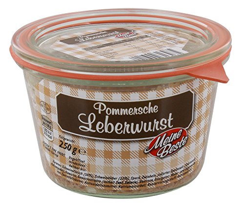 Preisvergleich Produktbild Meine Beste - Pommersche Leberwurst im Weckglas - 250g