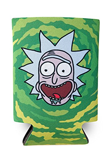 Rick and Morty - Rick, Officially Licensed Artwork - Can Cooler