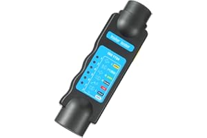 Eacalyc Probador de Remolque 7 Pines, Probador Enchufe Remolque 7 Pines 7 Pines Probador Conector Remolque Comprobar de Remolque 12V Probador Luces Remolque para Caravana RV Camión Remolque