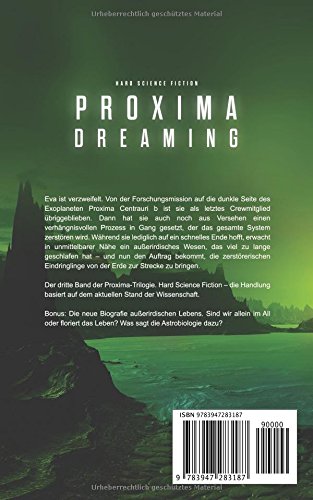 Book's Cover of Proxima Dreaming