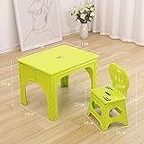 【Seguridad】La mesa y el borde de la silla tienen un diseño curvado suave, una forma general suave, para proteger a su bebé y evitar lesiones durante el juego.