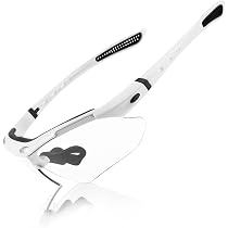 RockBros Cycling UV400 Goggles Outdoor Photochromatic Rimless Sunglasses Black e