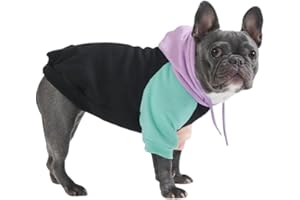 Spark Paws Dog Hoodie Jumper - Premium Quality, Buttery Soft, Superior Comfort and Fit, Calming Fleece Interior, Suitable for All Breeds - Cyber Punk, XL