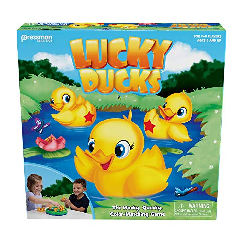 Goliath Games 2700-04 Lucky Ducks, Fun Board Games for Small Kids Aged 3+, Multi