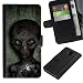 Produktbild For Samsung Galaxy Note 4 SM-N910,S-type® Sci-Fi Ufo Conspiracy Grey - Zeichnung PU-Leder-Mappen-Art-Beutel schützende Haut Hülle Case