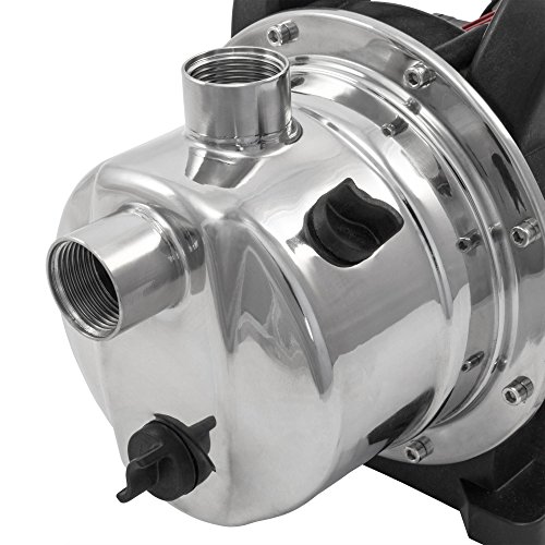 Berlan – Edelstahl Gartenpumpe 800 Watt / 3.200 L/h – BGP800E - 2