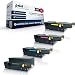 Produktbild kompatibles Toner Sparset für Epson Aculaser C1700 C1750N C1750W CX17 CX17NF CX17WF C13S050614 C13S050613 C13S050612 C13S050611 ( alle 4 Farben )