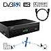 Produktbild Crypto ReDi S100H DVBS2 Satellitenreceiver für öffentliche Sender( DVBS2, Full HD, HDMI, Dolby Digital, SCART, USB 2.0,LNB IN/OUT, Koaxial, Mediaplayer, Fernbedienung) mit HDMI Kabel 1 Meter