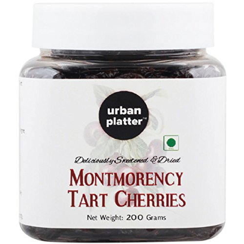 Urban Platter Dried, Sweetened Montmorency Tart Cherries, 200g RS.500 (23.00% Off) - Amazon