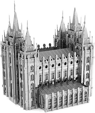 Metal Earth - Fascinations, ICONX SALT LAKE CITY TEMPLE 3d Metall puzzle, laser cut models