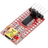 Anpro Adapter FT232RL USB zu TTL Serielles Adaptermodul Mini TE203 für 3,3V und 5V
