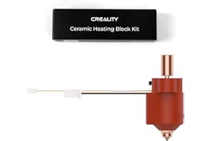 Creality Official K1 Max - Kit di blocchi riscaldanti in ceramica, lega di rame + acciaio temprato, supporto per interruzioni termiche ad alta temperatura a 300 °C e stampa ad alta velocità 600 mm/s,