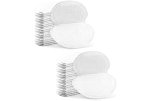 CPJJ 60Piezas Almohadillas Sudor Axilas para Hombres Mujeres, Axila Absorción de Sudor Almohadilla Parches Sudor Axilas Desechables Escondidas Absorción Sudor Protege tus Prendas