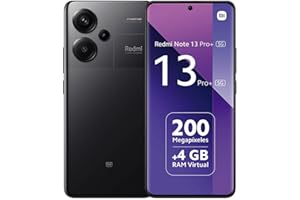 Xiaomi Smartphone Redmi Note 13 Pro+, 5G, 8+256GB, Pantalla de 6,67 Pulgadas OLED, Octa Core Dimensity 7200 Ultra, 200MP Came