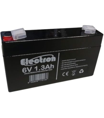 Batteria Ricaricabile Al Piombo 6V 7Ah - Per UPS, Giochi Peg Perego, Lampade Emergenza - Foto 10