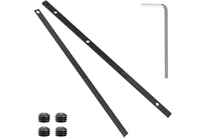 FINEHENCHI Guide Rail Connector Kit, P-45777 Makita Track Saw Long Cuts, Circular Saw Guide Rail for Plunge Saw Track Joining, Makita Guide Rail Curtain Track Accessories Compatible with Bosch Festool Dewalt