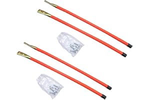 RELIABLE AFTERMARKET PARTS 4 Orange Reflective 24" Blade Markers Fits Western Snowplows Replaces 1308205