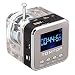 Produktbild Andoer Mini Digital tragbare Lautsprecher Musik-MP3 / 4 Player Micro SD / TF USB Disk FM Radio mit Teleskopantenne und Kopfhörerausgang Funktionen (Schwarz)