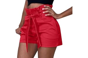 SHOBDW Pantalones de Verano de Moda Pantalones Cortos Deportivos de Las Mujeres Cortos de la Yoga de la Cintura del Entrenamiento de la Cintura Flaca