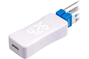 BETAFPV BT2.0 1S Battery Charger Voltage Tester Type-C Charger V2 4.35V/5V 1A/2A for 1S Lipo RC Battery Like 300mAh 1S 450mAh 1S 260mAh 1S with BT2.0 Connector