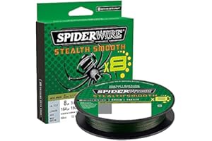 Spiderwire Tresse Stealth Smooth 8 Brins 150M Moss Green - 0,13Mm - 12,7Kg - 1515225