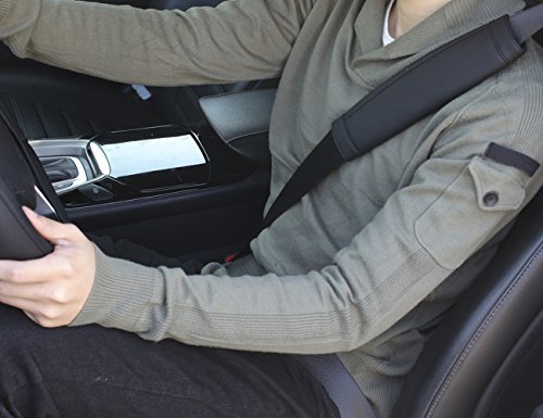 COFIT Gurtpolster 2 Stück Schwarz - 3