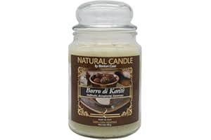 NATURE CANDLE BY BONTURI CASA NATURE CANDLE candela profumata 100% cera vegetale - Giara 580g Burro di Karitè