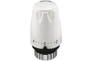 TA Heimeier 6700-00.500 Termostathuvud DX med inbyggt sensorvågskåpa vit RAL 9016