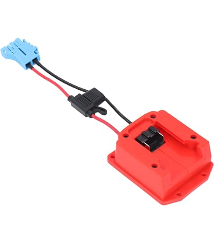 Adaptateur 20V Pour Batterie Dewalt – Fusible 30A, Connecteur Bleu – Pour Jouets RC