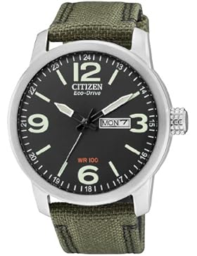 Citizen Herren-Armbanduhr XL Analog Quarz Nylon BM8470-11EE