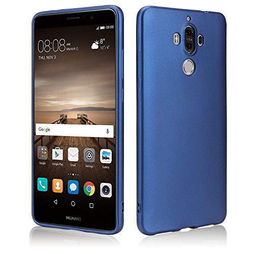 Huawei Mate 9 Funda APICI TPU Silicona Funda Protective Case Ultra Slim Carcasa Anti-huella dactilar Cover para Huawei Mate 9 Azul Real reviews Huawei Mate 9 Funda APICI TPU Silicona Funda Protective Case Ultra Slim Carcasa Anti-huella dactilar Cover para Huawei Mate 9 Azul Real