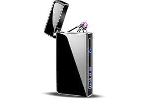 cigarettändare elektrisk tändare cigarrtändare fackla hög kvalitet USB uppladdningsbar, sval elektronisk plasma vindtät flaml