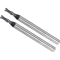 Frese Per Mini Trapano Fresa CNC Carburo 4mm - Punta Quadra 4 Taglienti, Rivestimento AlTiN Per Acciaio Router Fresa