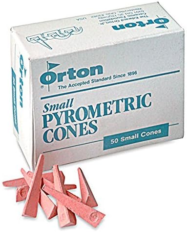 Pyrometric Cones For Monitoring Ceramic Kiln Firings-Cone 05 (1 Pkg/50) by Orton Cones