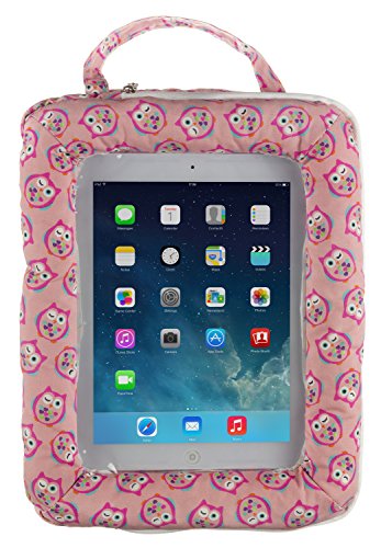 My Doodles Universal Tablet Kissen Ständer Stand Kinderfreundliches Design Kompatibel mit 9-10 Zoll Tablets – Eule - 2