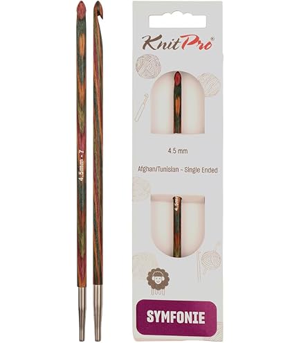 KnitPro - Gancio per uncinetto, Trendz, 15 cm x 5 mm