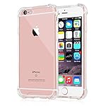 Yoyamo iPhone 6s Plus Case,Crystal Clear Cover Case [Shock Absorption] with Transparent Hard Plastic Back Plate and Soft TPU Gel Bumper clear